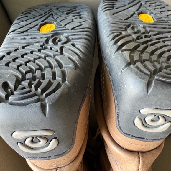 Manitobah Mukluks Gatherer sz L5 vintage full grain leather boots pewter brown - Picture 13 of 16